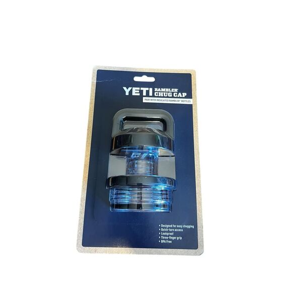 YETI Rambler Bottle Chug Cap Nylon Fits 18/26/36/46/64 OZ Dishwasher Safe Top - Picture 1 of 2